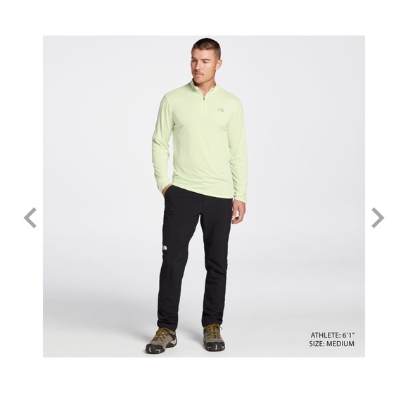 The North Face Men's Elevation 1/4 Zip Sz S - Picture 2 of 4